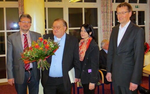 Ehrung des scheidenden Vorsitzenden Udo Büdeker