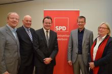 Andreas Krummrey, Wolfgang Weigel, Klaus Stahl, Burkhard Blienert, Dr. Beate Röttger-Liepmann